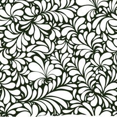 Beautiful flower art and mandala vector design