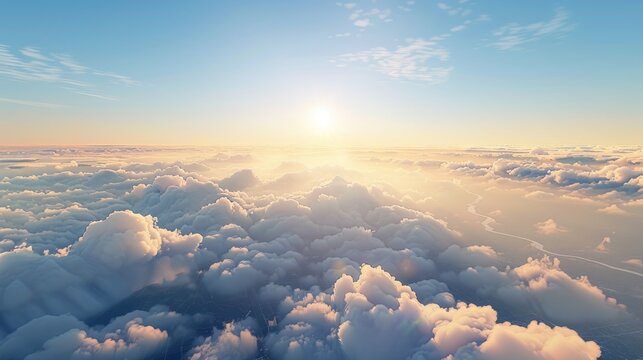 Above the Clouds Sunset