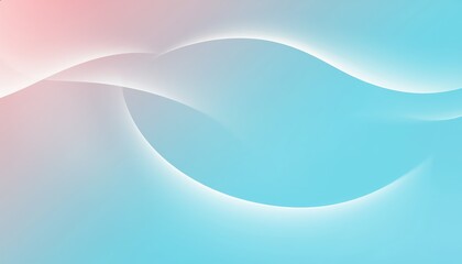 Obraz premium Modern pastel gradient background featuring smooth color transitions from warm pink to cool blue. Fine grain texture and soft light falloff add depth and subtle elegance