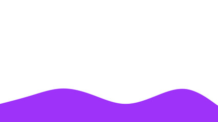 Wavy Footer Divider Elements Abstract Wave Section Separators