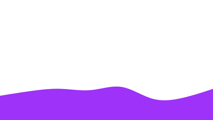 Wavy Footer Divider Elements Abstract Wave Section Separators