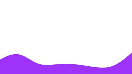 Wavy Footer Divider Elements Abstract Wave Section Separators