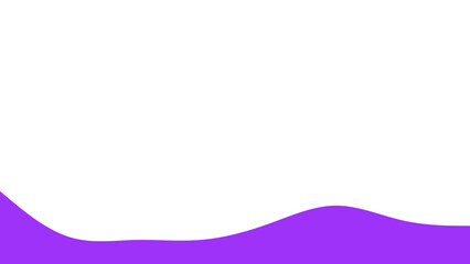 Wavy Footer Divider Elements Abstract Wave Section Separators