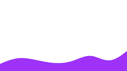 Wavy Footer Divider Elements Abstract Wave Section Separators