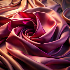 Obraz premium Gullu surrounded by wine silk in ethereal tones