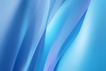 Blue abstract background with smooth gradients and metallic shades.
