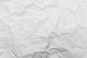 White Paper Texture background. Crumpled white paper abstract shape background with space paper recycle for text