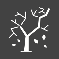 Falling Leaves icon vector image. Suitable for mobile apps, web apps and print media.