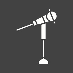 Music Stand icon vector image. Suitable for mobile apps, web apps and print media.