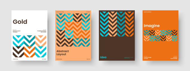 Obraz premium Modern Report Design. Creative Background Layout. Abstract Banner Template. Flyer. Poster. Business Presentation. Book Cover. Brochure. Notebook. Pamphlet. Leaflet. Brand Identity. Magazine