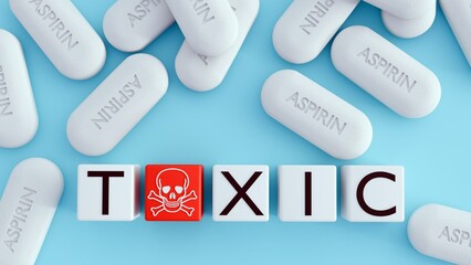 A 3d rendering of the word 