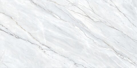 Luxurious White Marble Stone Texture with Intricate Grey Veins for Premium Interior Design