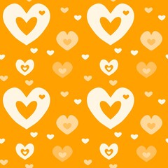 seamless pattern with hearts