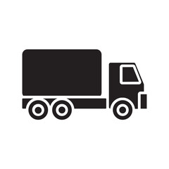 delivery truck glyph