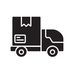 delivery truck glyph