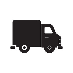 delivery truck glyph