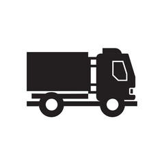 delivery truck glyph