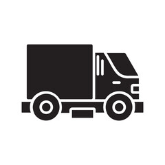delivery truck glyph