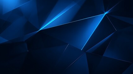 Dark blue abstract background with glowing highlights and light and shadow.