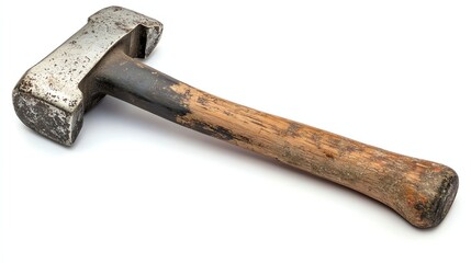 A single hammer rests on a plain white background.