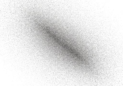 Abstract Background Black Dots Scattered on White
