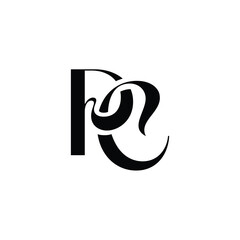 PC monogram logo design letter text name symbol monochrome logotype alphabet character simple logo