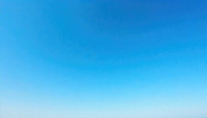 Obraz premium Clear, vibrant blue sky, perfect for backgrounds Vast expanse of cloudless daytime sky , overhead, clear, perspective