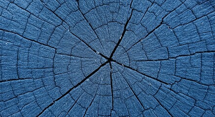 Obraz premium Abstract Background Blue Wood Texture Cracked Surface