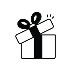 Gift Box Vector icon