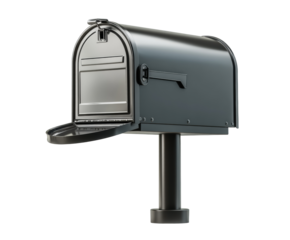 Modern mailbox design for home mail delivery and organization