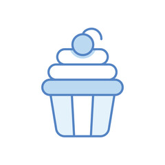 Cupcake Vector icon