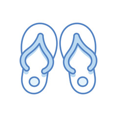 Slippers Vector icon