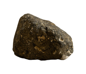 boulder mineral stone isolated element