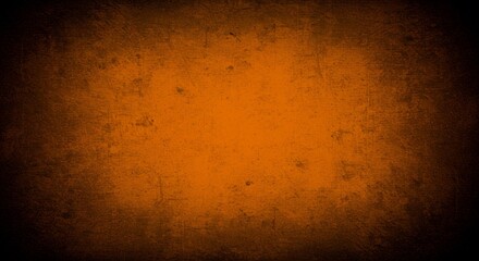 Abstract Background Dark Orange Texture Gradient Vignette
