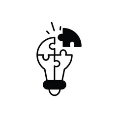 Soloution icon vector stock illustration