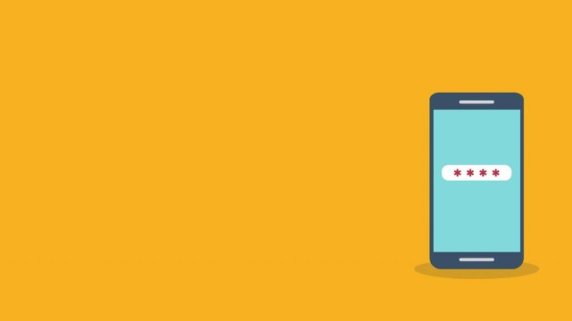 One Time Password or OTP security code on mobile phone,2-Step authentication mobile applications, posters and banners. OTP authentication and Secure Verification concept