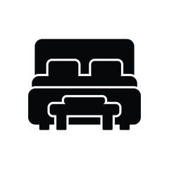 Breakfast in Bed Vector icon