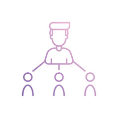 Connection icon vector stock illustration