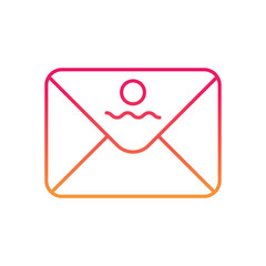 Love Letter Vector icon