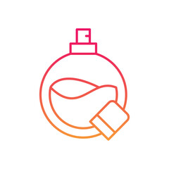 Perfume Bottle Vector icon