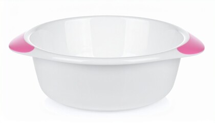 plastic container isolated on white