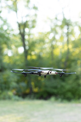 drone flying in the air