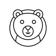 Teddy Bear Vector icon