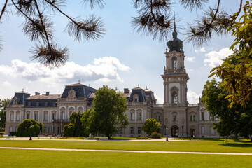The Baroque Festetics Palace in Keszthely, Hungary