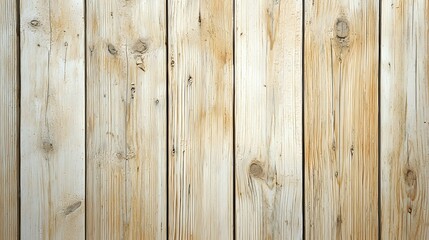 Fototapeta premium Light Beige Wood Grain Background with Natural Texture for Design and Decor