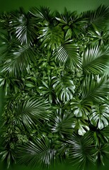 Fototapeta premium close up of green leaves