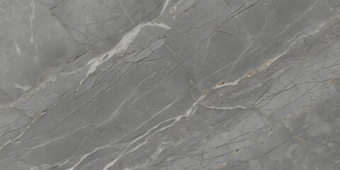 Sophisticated Dark Grey Marble Stone Texture with Flowing White Veins and Natural Patterns for Luxurious Interior Design and High-End Architectural Projects