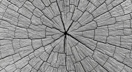 Fototapeta premium Abstract Background Monochrome Tree Rings Texture