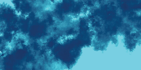 Mist Memories Painted in Swirling Tides of Celestial Blue

