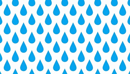 seamless illustration of Teardrop Pattern